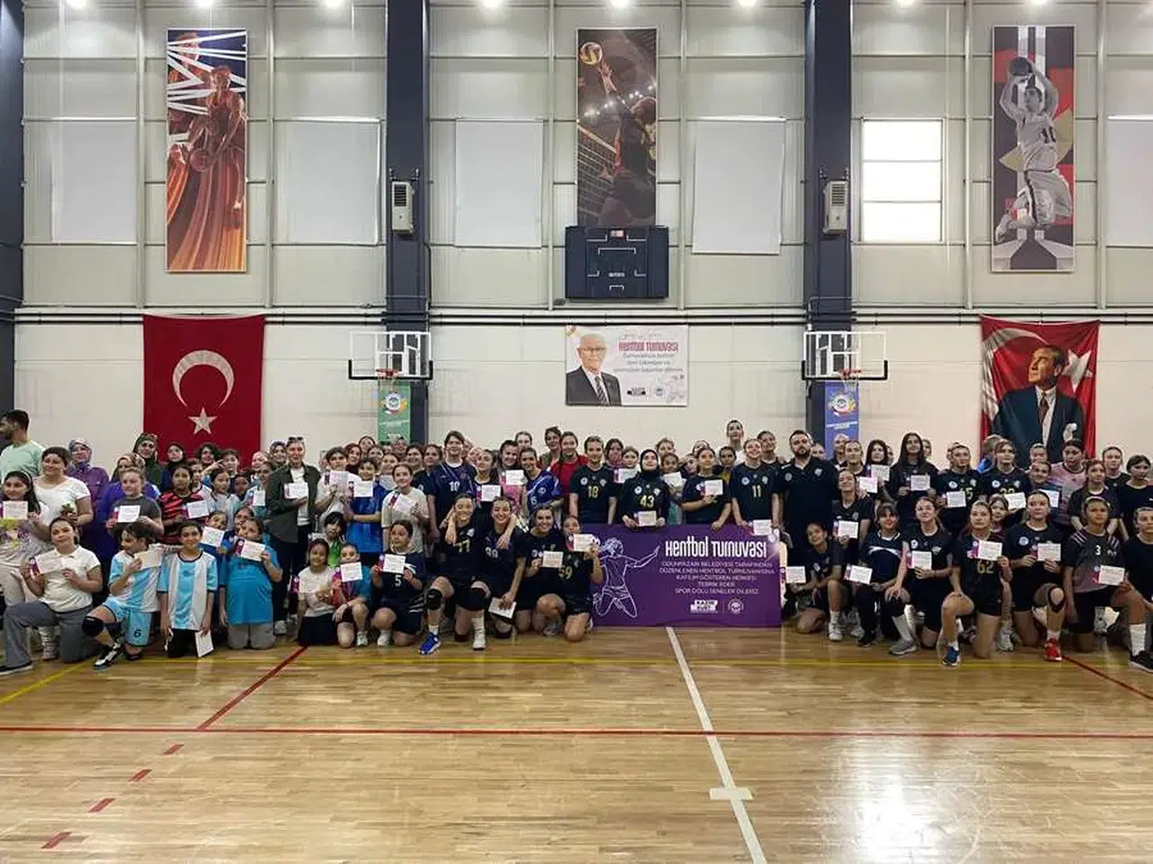 Eskişehir'de genç sporcular ve aileler aynı heyecanda buluştu