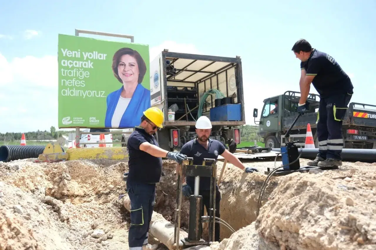 ESKİ’den Ihlamurkent’e yeni içme suyu hattı
