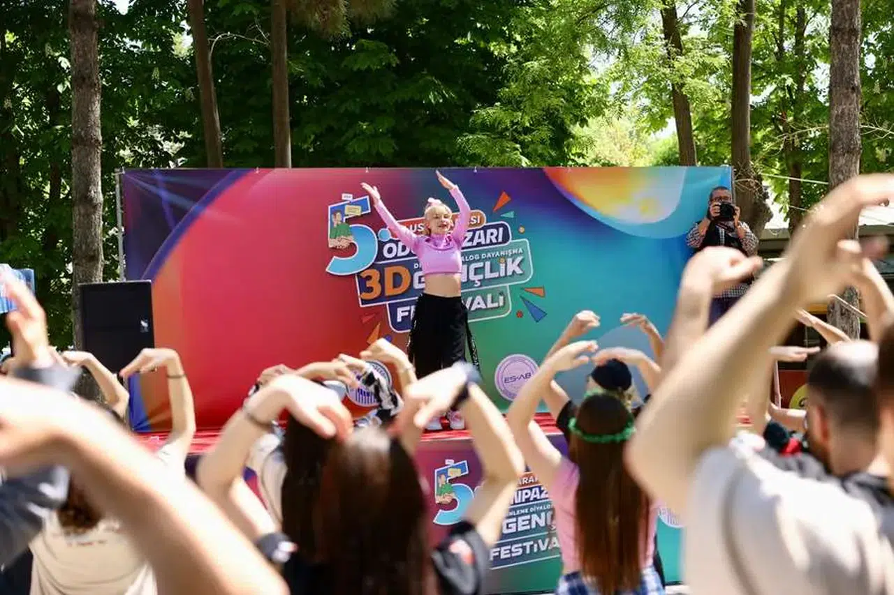 Odunpazarı’nda 3D Gençlik Festivali coşkusu sürüyor
