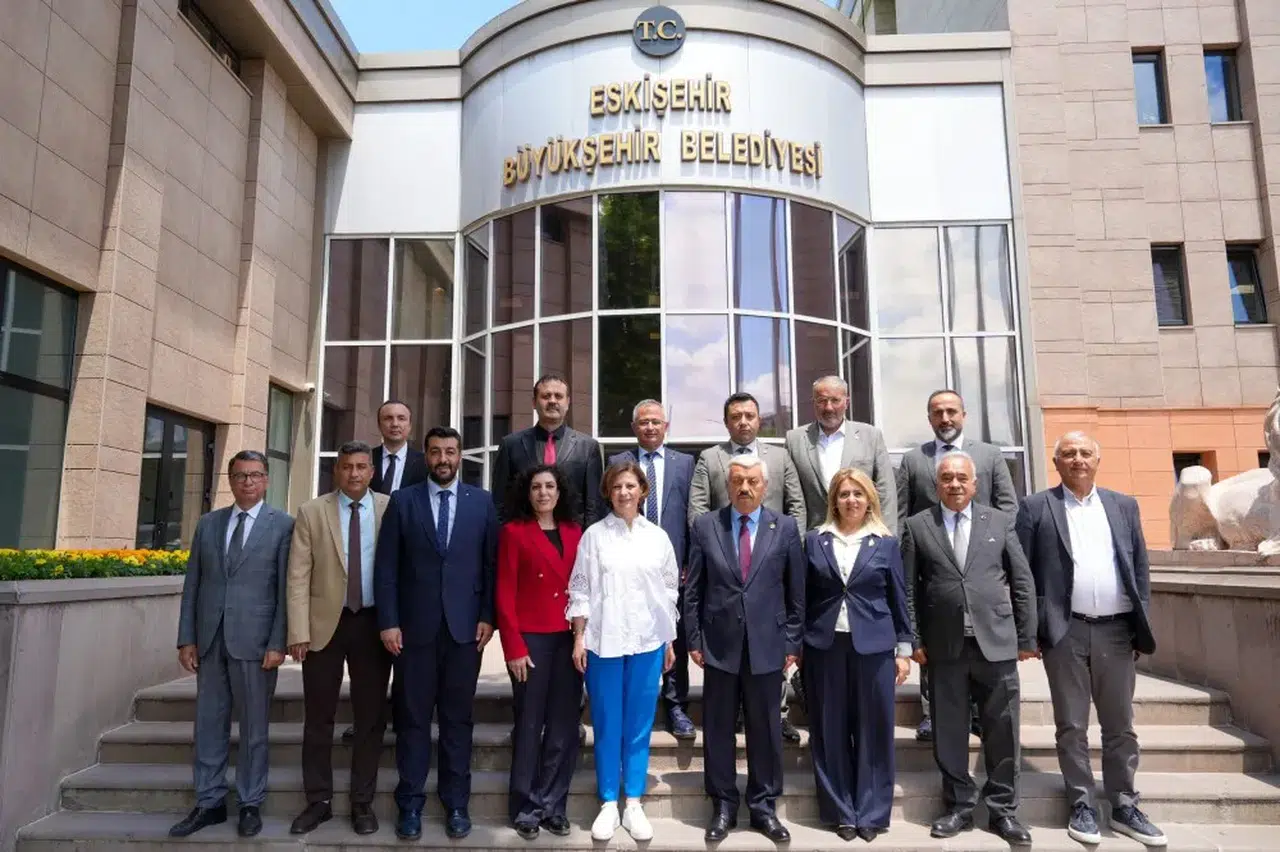 Esnaf ve Sanatkârlar Odaları Birliği’nden Başkan Ünlüce’ye ziyaret