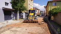 Tepebaşı’nda yol bakım ve onarım çalışmaları devam ediyor