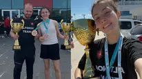 Eskişehirli sporcu Dünya Kupası'ndan iki şampiyonlukla döndü