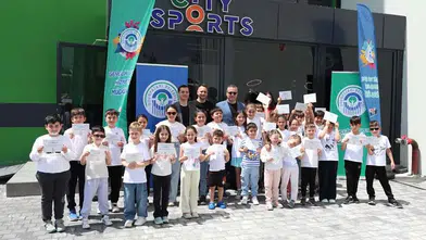 Odunpazarı'nda yüzme kursunu tamamlayan minik sporculara belgeleri verildi