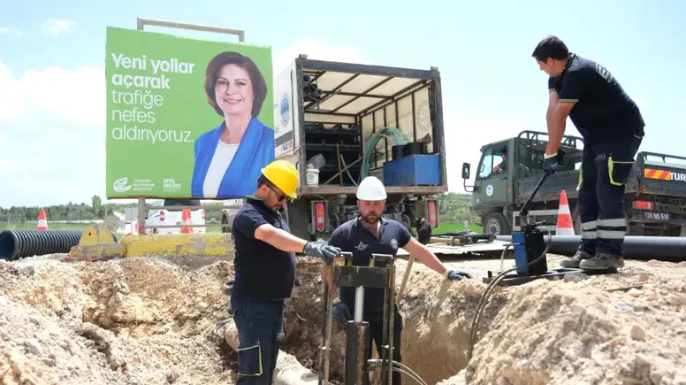 ESKİ’den Ihlamurkent’e yeni içme suyu hattı