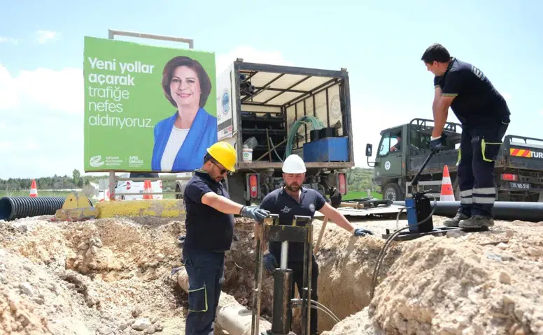 ESKİ’den Ihlamurkent’e yeni içme suyu hattı